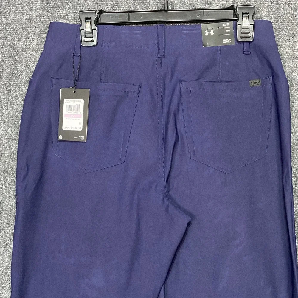 Under Armour UA Unstoppable DIA Pant Mens 32x32 Blue Athletic Golf‎ 1378838 NWT